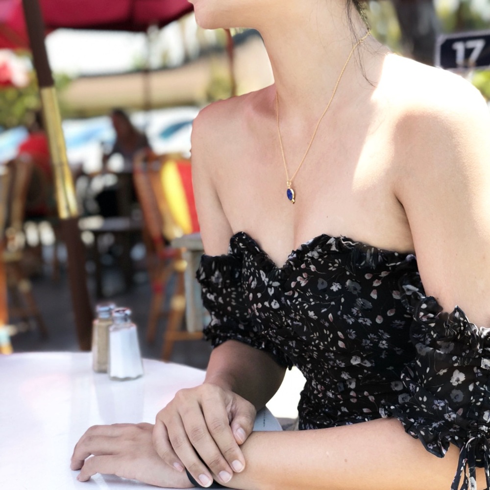 La Maison Talulah off the shoulder Dress